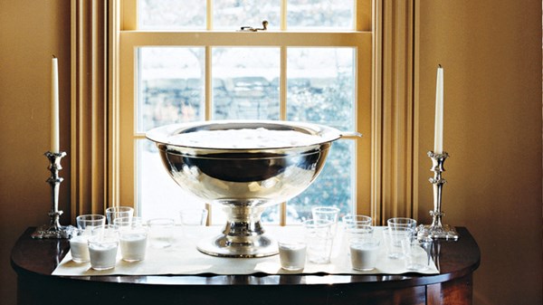 Martha's classic eggnog