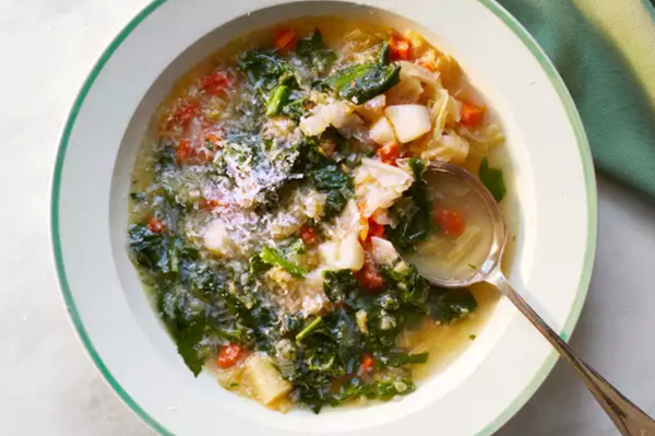 Martha's greenhouse-vegetable soup