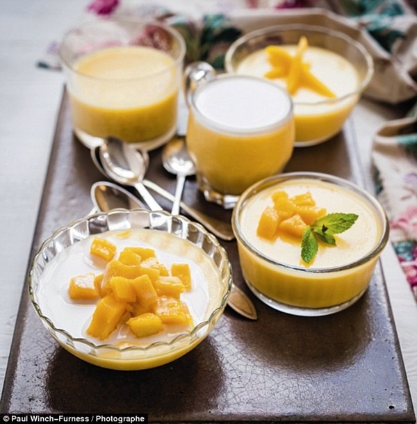 Marvellous mango pud