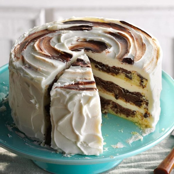 Marvelous marble cake