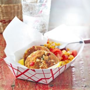 Maryland corn & crab cakes