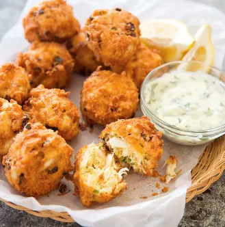 Maryland crab fluff