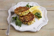 Maryland-style crab cakes