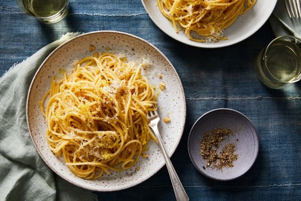 Mary's bagna cauda pasta 