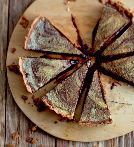 Mary's chocolate orange tart [Mary Berry]