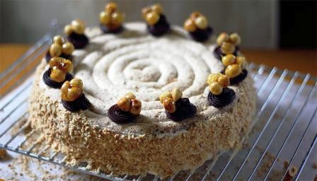 Mary's hazelnut Dacquoise