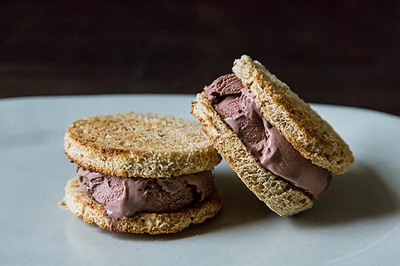 Mary's healthy ice cream sandwiches