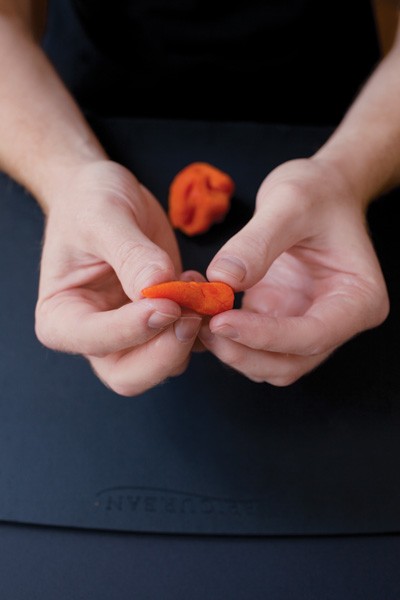 Marzipan carrots
