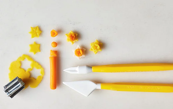 Marzipan "daffodils"
