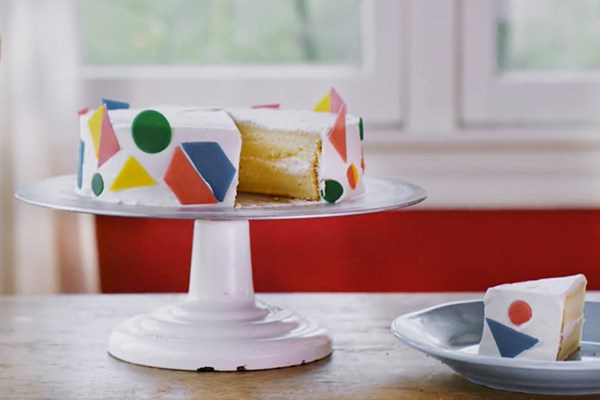 Marzipan layer cake