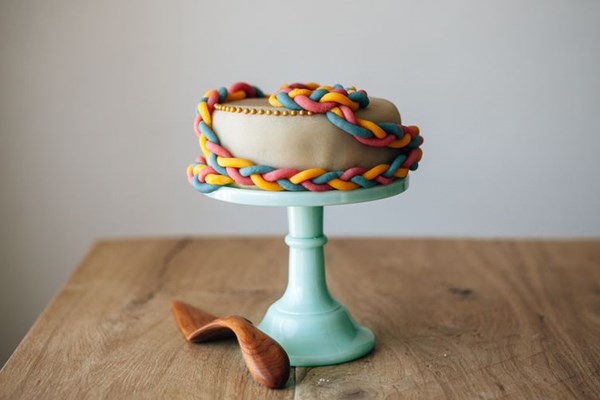 Marzipan marzipan blueberry cake