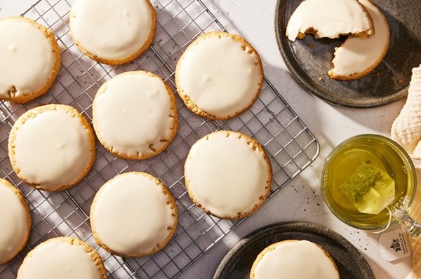 Masa harina orange sugar cookies