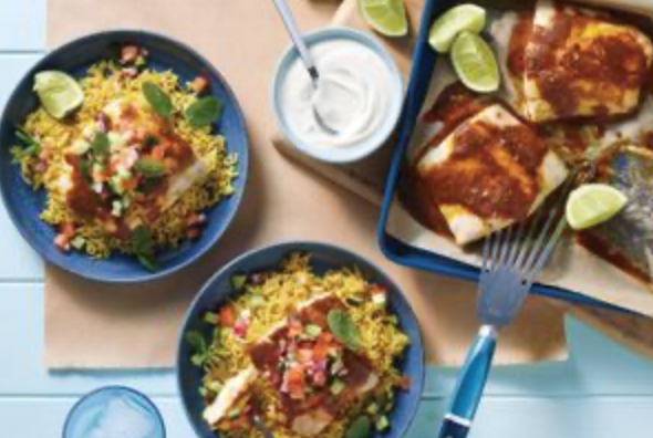 Masala baked fish