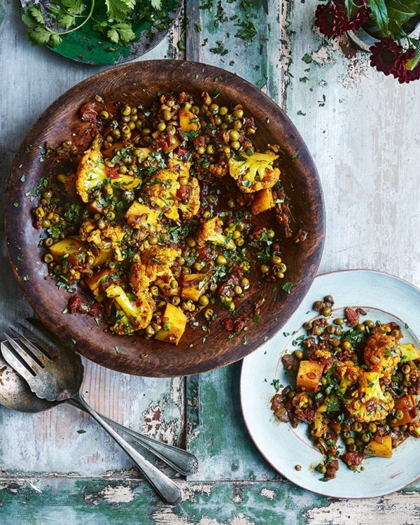 Masala cauliflower potatoes 