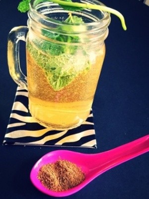 Masala chai mint rum infusion