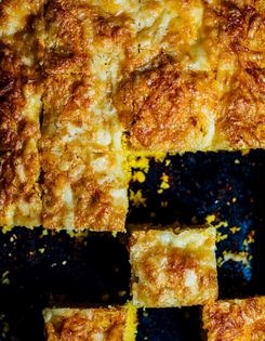 Masala cheddar cornbread