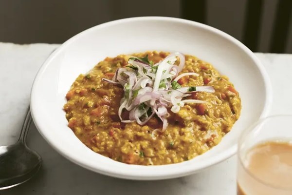 Masala oats from 'Parsi: from Persia to Bombay'