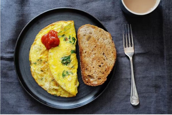 Masala omelette (Masala amlet)