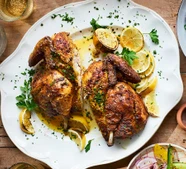 Masala spatchcock chicken