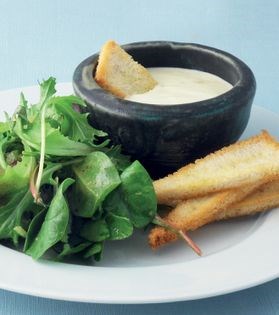 Mascarpone fondue