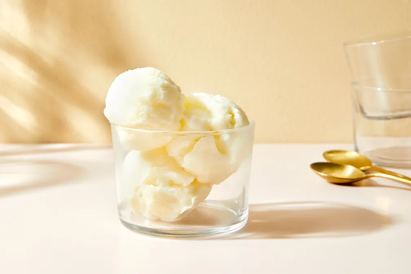 Mascarpone sorbet from The River Café
