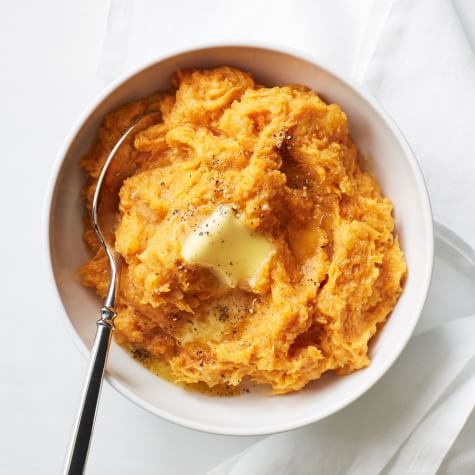 Mashed butternut squash