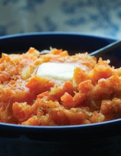 Mashed carrots and parsnips