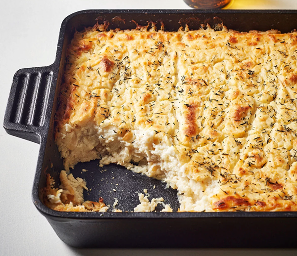 Mashed potato & rutabaga casserole