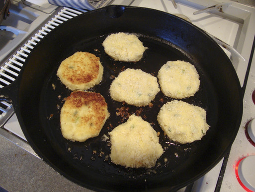 Mashed potato cakes