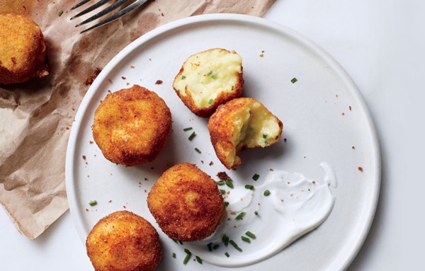 Mashed potato croquettes