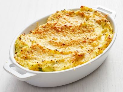 Mashed potato gratin