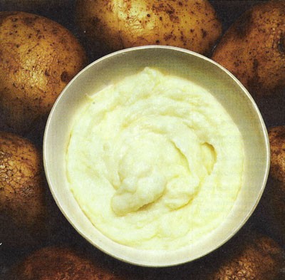 mashed potato ala Joel Robuchon