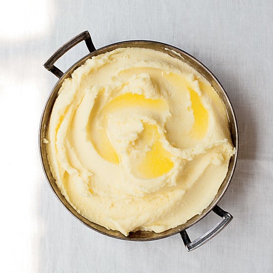 Mashed potatoes, kind of Robuchon-style