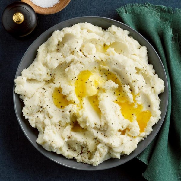 Mashed potatoes with horseradish