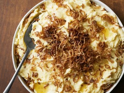 Mashed potatoes with shallots
