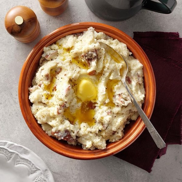 Mashed red potatoes