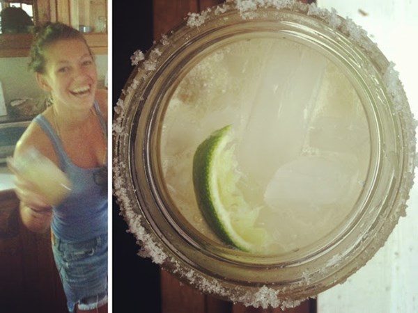Mason jar margs