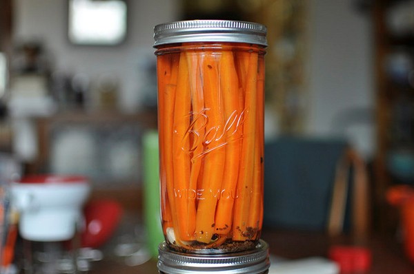 Masontops' gingered carrots