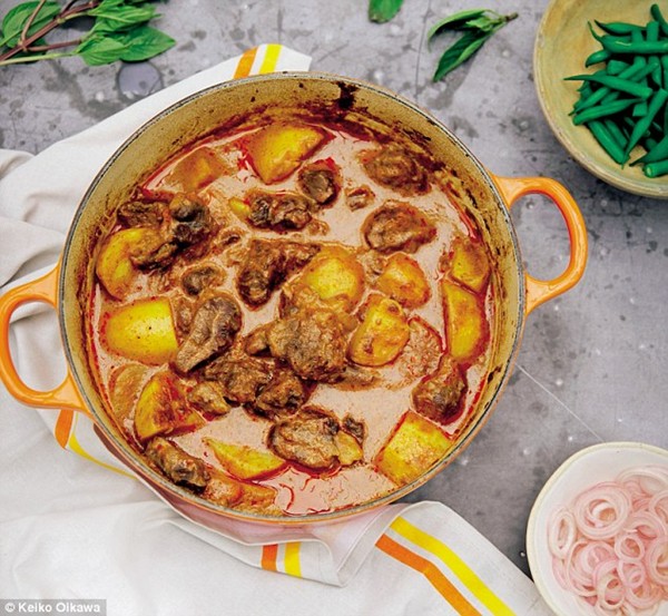 Massaman beef curry