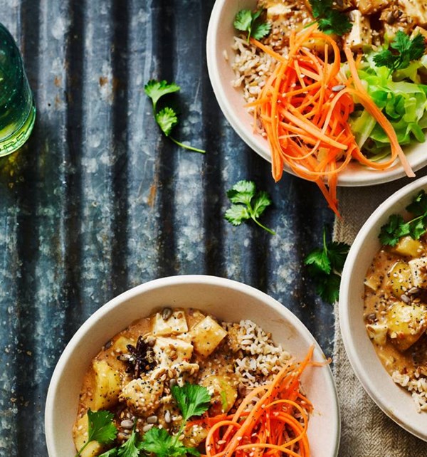 Massaman curry Buddha bowls [Wholefood Heaven]