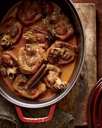 Massaman-curry turkey osso bucco