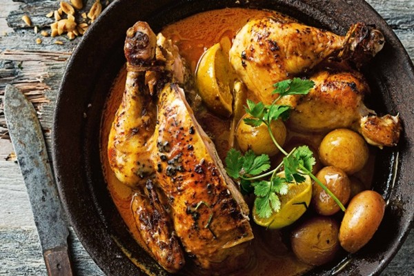 Massaman roast chicken