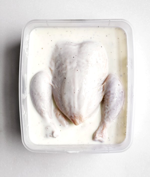 Master buttermilk brine