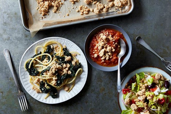 Master recipe for any savory streusel
