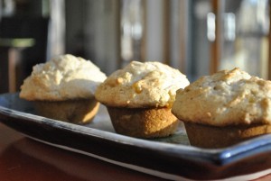 Master recipe for sweet tender muffins