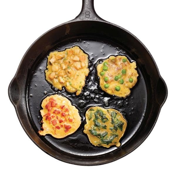 Master recipe for tiny pancakes
