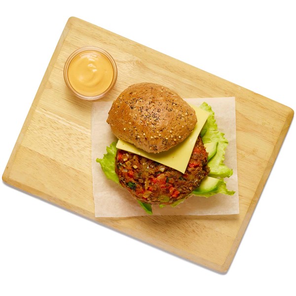 Masterclass: bean burger