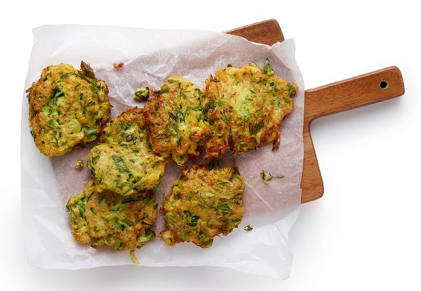 Masterclass: Courgette fritters