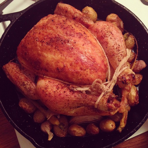 Mastering the art of roast chicken