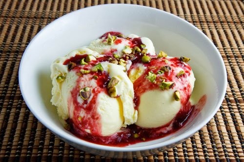 Mastic ice cream